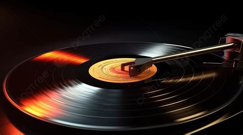 Vinyl Record In 3d Render Background Record Vinyl Disc Vinyl