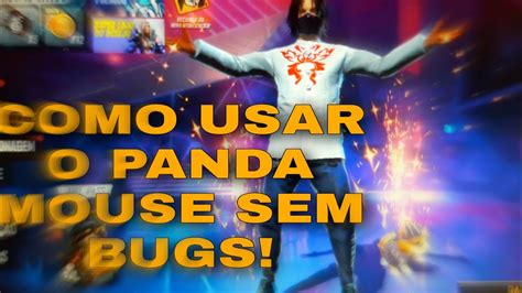 Como Usar O Panda Mouse Pro Pra Jogar Free Fire Sem Bugs Sem Lags E Sem