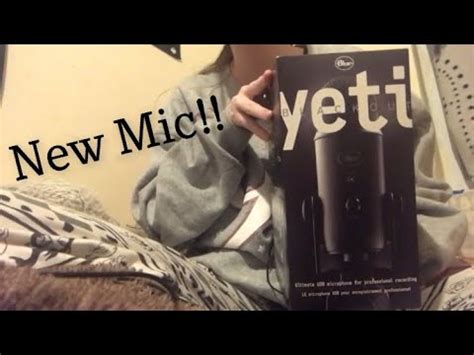 Blue Yeti Microphone Unboxing ASMR The ASMR Index