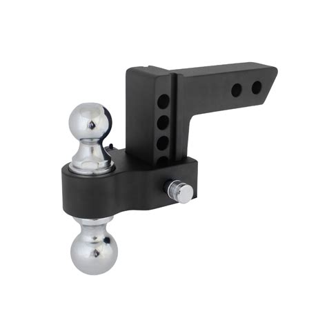 blackout  lbs adjustable drop hitch     ball