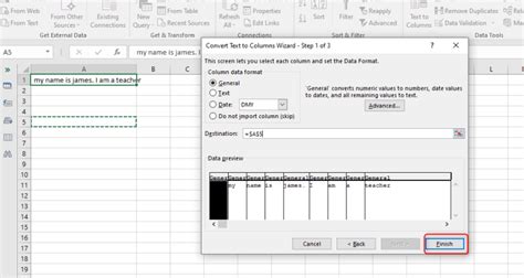 How To Splitdivide Excel Cells 4 Methods With Examples