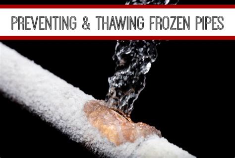 Preventing Thawing Frozen Pipes Decoverly Iv