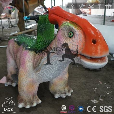 Ride On Parasaurolophus Small Dinosaur Ride Rd018