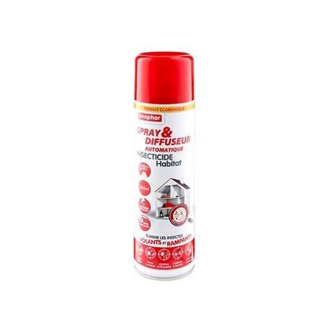 BEAPHAR Spray Diffuseur Automatique Insecticide Habitat 500 Ml