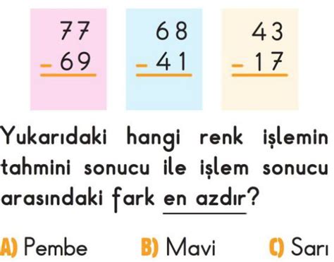 Karma Leminin Sonucunu Tahmin Etme Test Z S N F Matematik