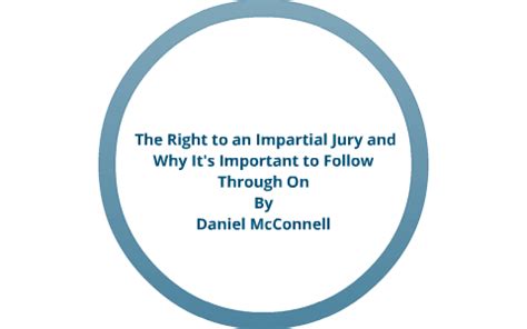 The Sixth Amendment: The Right to an Impartial Jury by Daniel McConnell ...