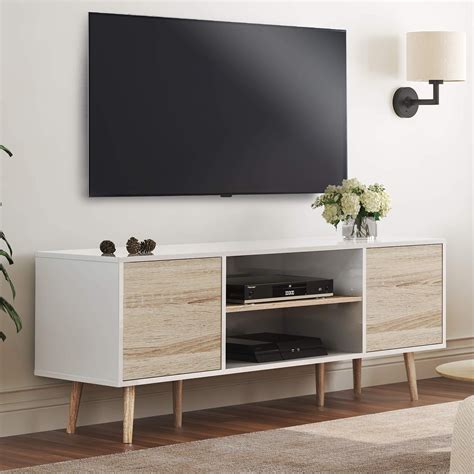 Buy Fitueyeswampat Tv Stand Cabinet For Inch Flat Screens