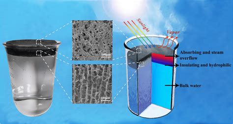 Schematic diagram of the solar-driven interfacial water evaporation... | Download Scientific Diagram