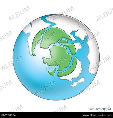 Continental Drift Paleoclimatic Evidence Glaciation Of Gondwana 250 Million Years Ago In