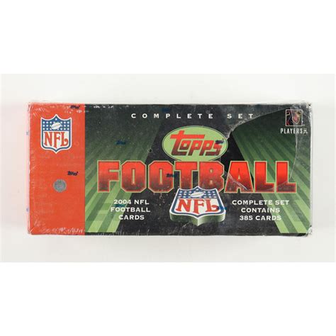 Topps Football Factory Set With Cards Pristine Auction