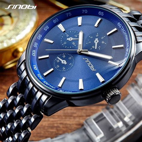 Sinobi Fashion Casual Mens Women Watches Top Brand Luxury