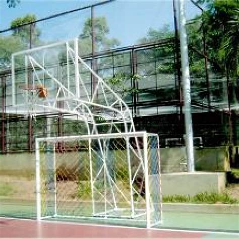 Estrutura De Basquete Tubular Modelo Ibirapuera Rapini