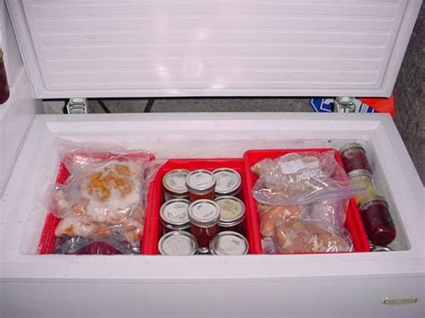 Ideas For Organizing A Chest Freezer Kitchen Organization