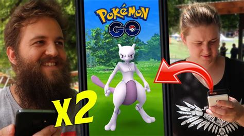 2 Mewtwo Ex Raids Another 2 On The Way Can We Catch Them Pokemon Go Youtube