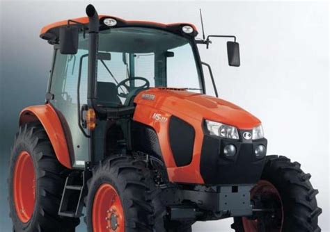 Kubota M5111 4WD Tractor Specs 2018 2021 LECTURA Specs