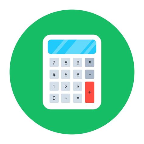 Calculator Icon Flat