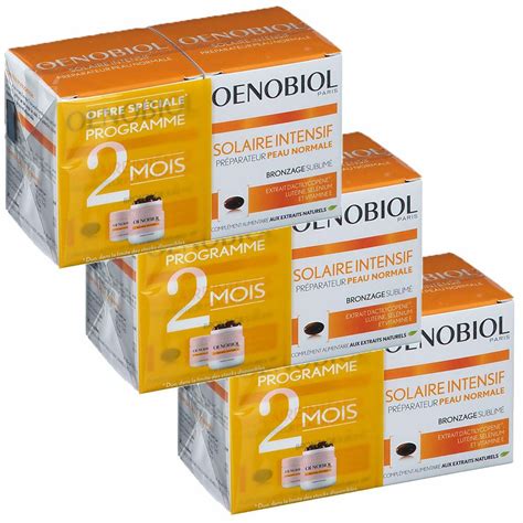 Oenobiol Solaire Intensif Pr Parateur Peau Normale X X Pc S