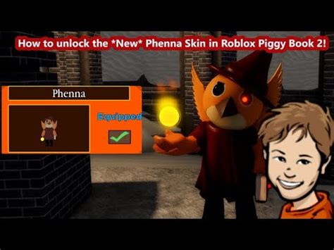 How To Unlock The New Phenna Phoenix Skin In Roblox Piggy Book