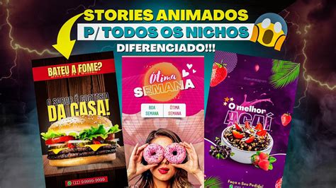 INCRÍVEL Como Fazer STORIES ANIMADOS no CANVA YouTube