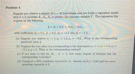 Solved Problem Suppose You Observe A Sample Of N Chegg