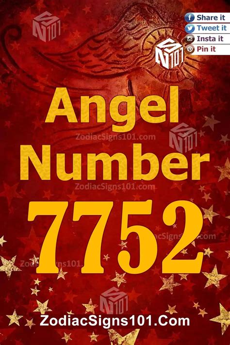 7752 Angel Number Spiritual Meaning And Significance - ZodiacSigns101
