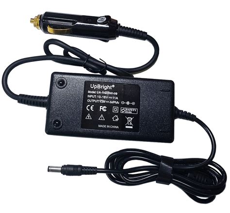 Upbright Car 19v Dc Adapter Compatible With Intel Nuc Kit Nuc6cays Nuc6cayh