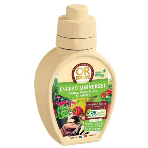 Or Brun Engrais Universel Liquide 300 Ml