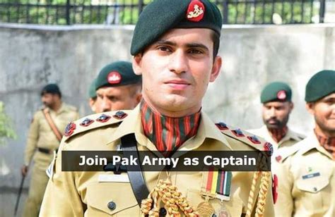 Join Pak Army As Captain Through Direct Short Service Commission In