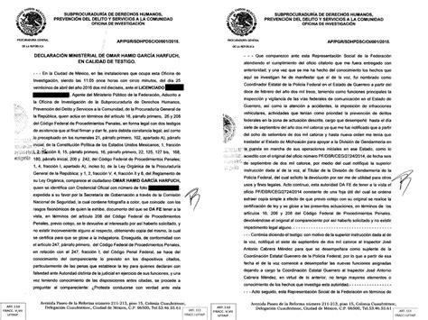 La Justificación De Omar García Harfuch Al Negar Su Relación Con El Caso Ayotzinapa Infobae