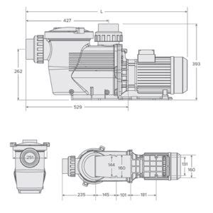 Waterco Hydrostar 5 50hp 3 Phase Pump Mk 3 Golden Coast Shop