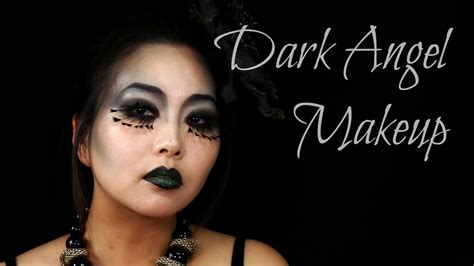 다크엔젤 할로윈 메이크업 Dark Angel Halloween Makeup Tutorial Youtube