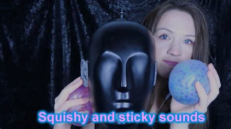 Asmr Ear Cupping Sticky And Squishy Ball Sounds Youtube