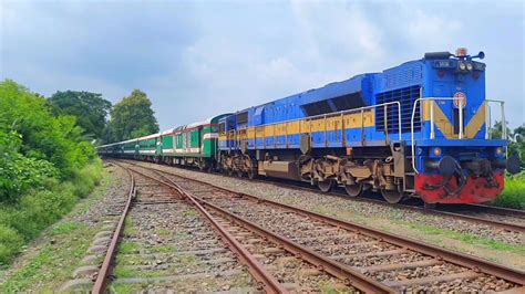 Khulna Dhaka Luxury Train Chitra Express Departure Mirpur Rail