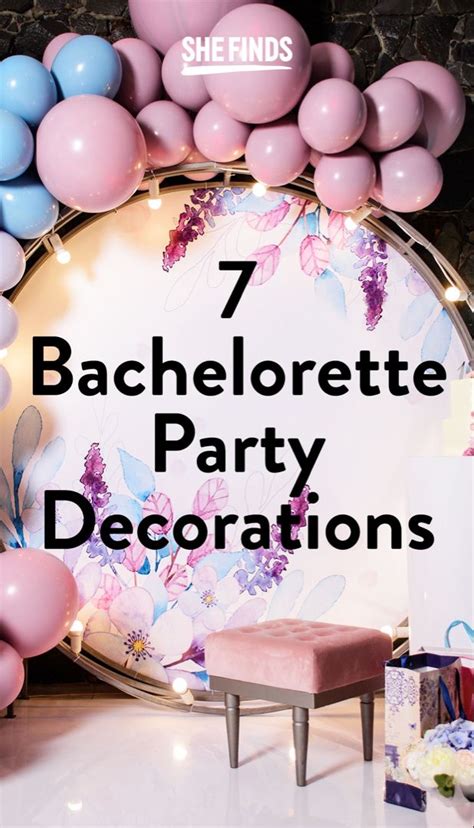 7 Bachelorette Party Decorations That Aren’t Lame | Bachelorette party ...