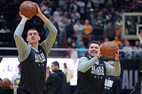 Nikola Jokic Trolls Luka Doncic During Mid Interview During The Nba All