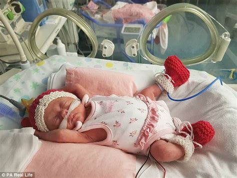 Baby Born At Weeks On Parents Babymoon Daily Mail Online