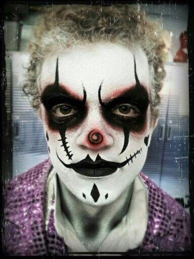 Horror Clown Mens Halloween Makeup Amazing Halloween Makeup Halloween