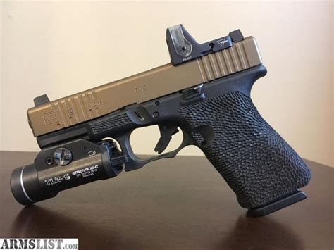 ARMSLIST - For Sale: Custom Glock 19 with trijicon rmr