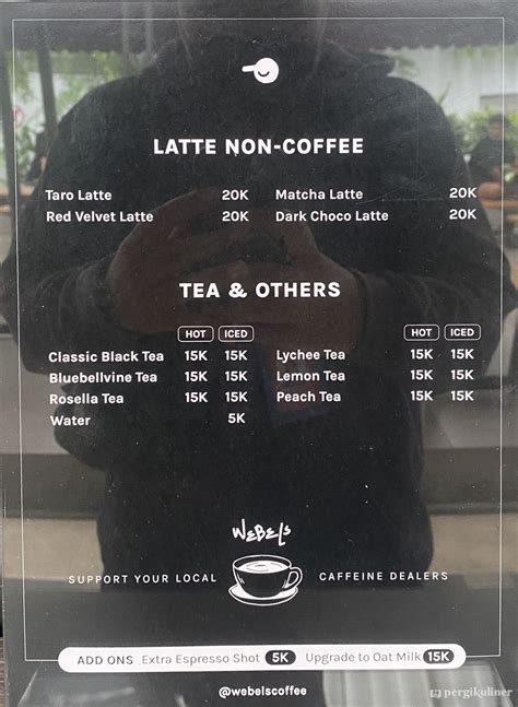 Selalu Diperbarui Menu Webels Coffee Sambikerep Surabaya