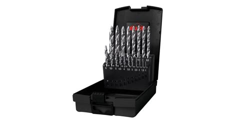 ULTIMATECUT Twist Drill Set DIN 338 Type FLOWSTEP HSS In Plastic Case