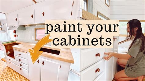 How To Paint Kitchen Cabinetseasy And Simple Youtube