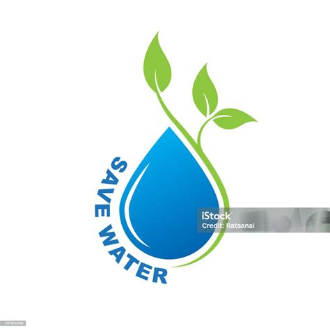 Save Water Stock Illustration Download Image Now Water Conservation