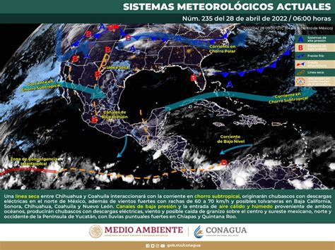 La Jornada Pronostican lluvias y granizo en varias regiones del país