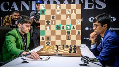 Alireza Firouzja Vs Praggnanandhaa FIDE Candidates Chess 2024 R1