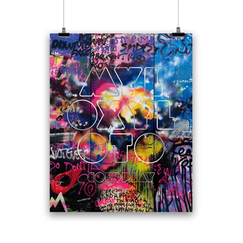 Mylo Xyloto Lithograph Coldplay Us