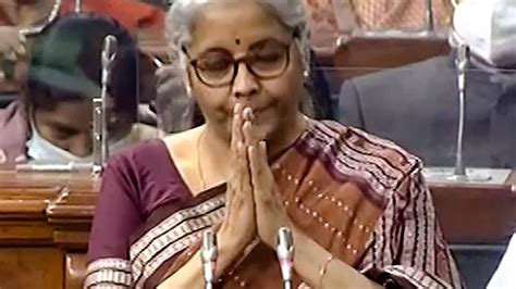 Budget At Hour Minutes Fm Nirmala Sitharaman Delivers Her