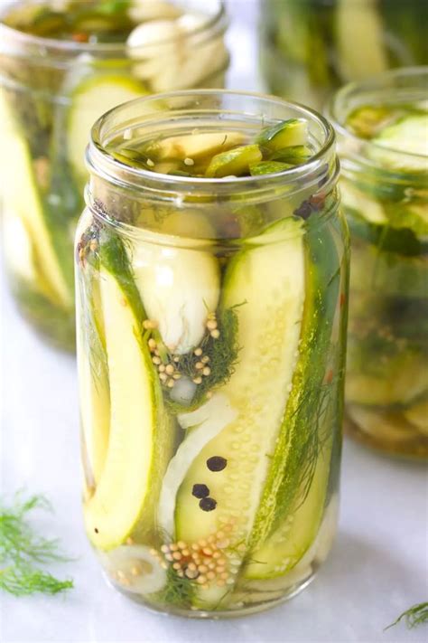 Homemade Refrigerator Pickles Recipe Homemade Refrigerator Pickles