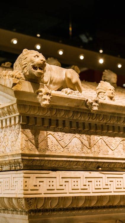 Alexander Sarcophagus in Istanbul Archeology Museum · Free Stock Photo