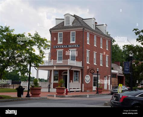 Central Hotel, Delaware City, Delaware Stock Photo - Alamy