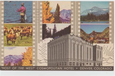 Colorado Co Five Vintage Postcards - Etsy